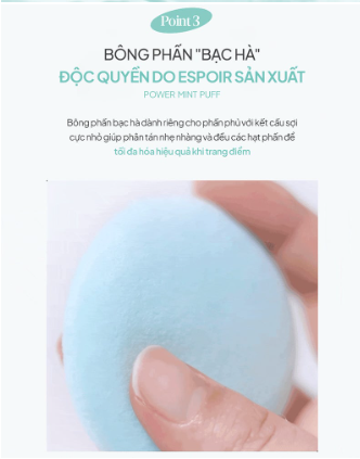 Phấn phủ dạng nén ESPOIR FRESH SETTING POWDER, 9g - Image 2