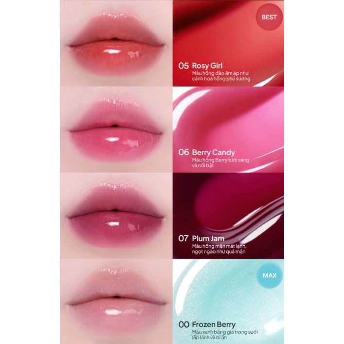 Son Dưỡng Môi Tocobo Juicy Berry Plumping Lip Oil 4gr - Image 4