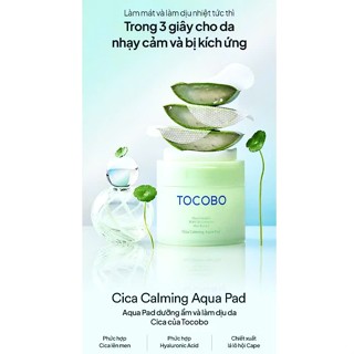TONER PAD TOCOBO CICA CALMING AQUA PAD - Image 7