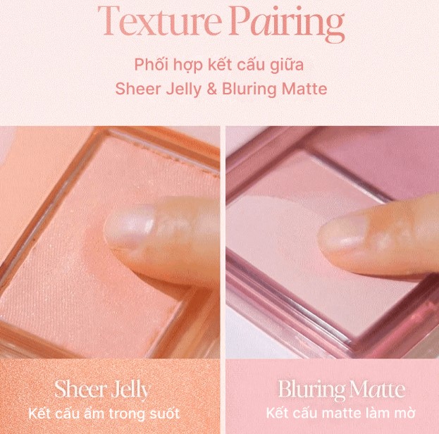 Bảng Phấn Má 3D Espoir Tone Pairing Cheek 9.6gr - Image 3