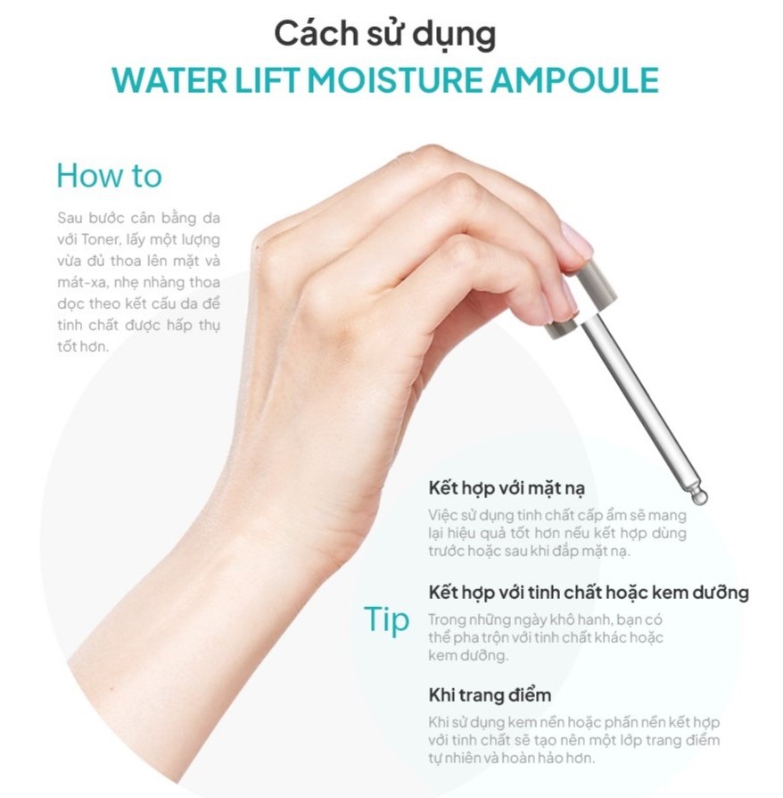 Tinh Chất Dưỡng Ẩm Cấp Nước Maxclinic Water Lift Moisture Ampoule 100ml - Image 4