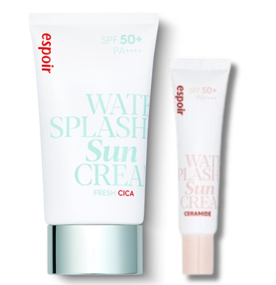 Kem Chống Nắng Espoir Water Splash Sun Cream Cica Tone Up/ Ceramide/ Fresh Cica SPF50+ PA++++ - Image 11