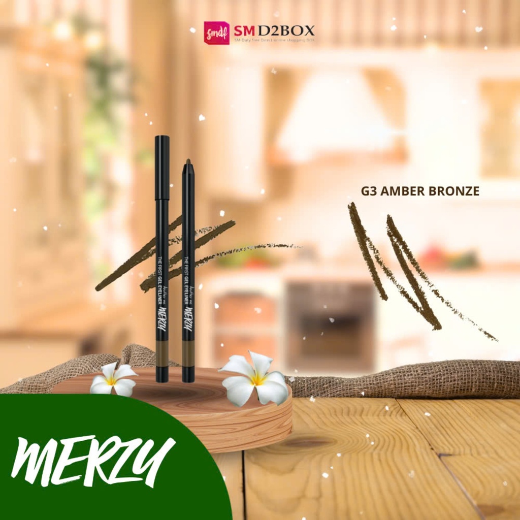 Chì kẻ mắt dạng gel lâu trôi, dễ kẻ Hàn Quốc Merzy