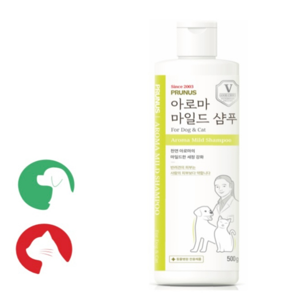 DẦU GỘI ĐẦU THẢO DƯỢC CHO CHÓ MÈO PRUNUS