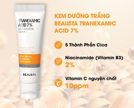 [P00000JC] Kem Dưỡng Trắng Beausta Tranexamic Acid 7% 30ml